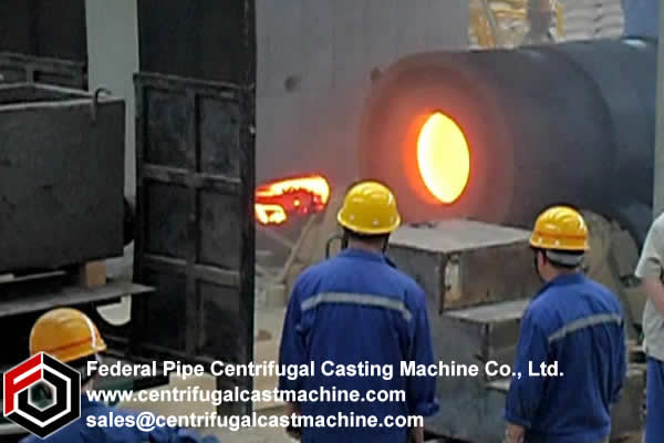 Horizontal Duplexed Mill Roll Centrifugal Casting Machine