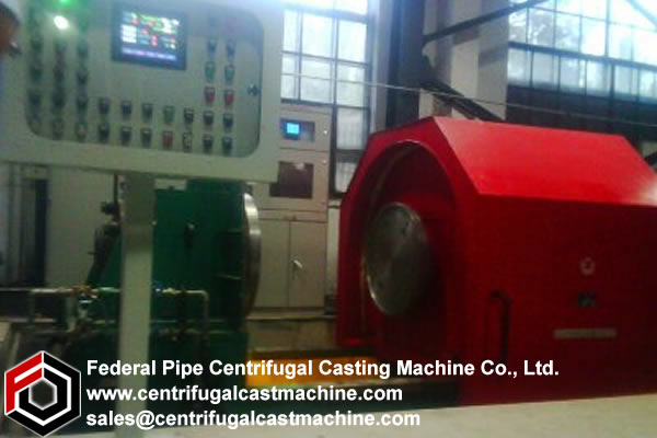 Centrifugal casting machine according