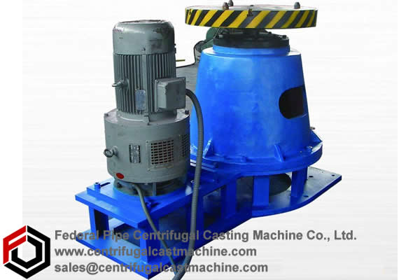 Semi-automatic centrifugal casting machine