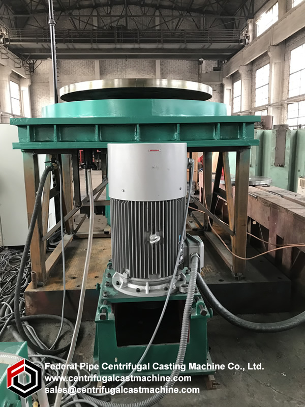 Manual vacuum centrifugal casting machine