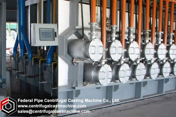 Grey Iron Pipe Centrifugal Casting Machine